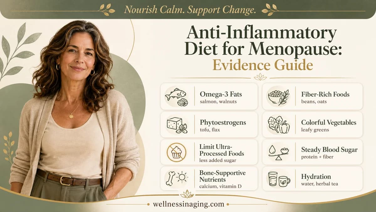 Anti-Inflammatory Diet for Menopause: Evidence Guide