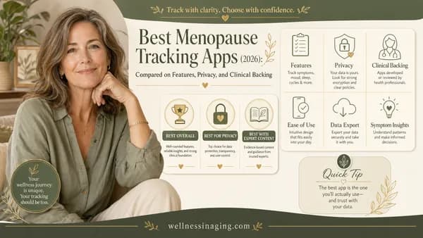 Best Menopause Tracking Apps (2026): Compared on Features, Privacy, and Clinical Backing