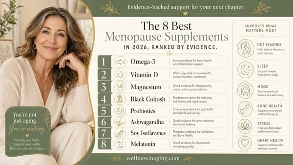 The 8 Best Menopause Supplements in 2026, Ranked by Evidence
