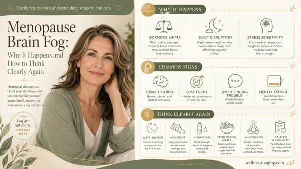 Menopause Brain Fog: Why It Happens and How to Think Clearly Again