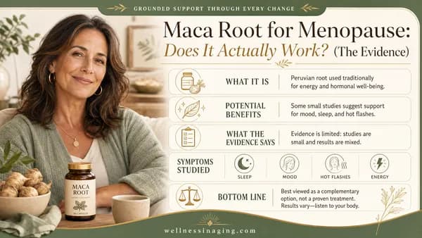Maca Root for Menopause: Does It Actually Work? (The Evidence)