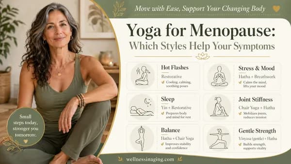 Yoga for Menopause: Which Styles Help Your Symptoms